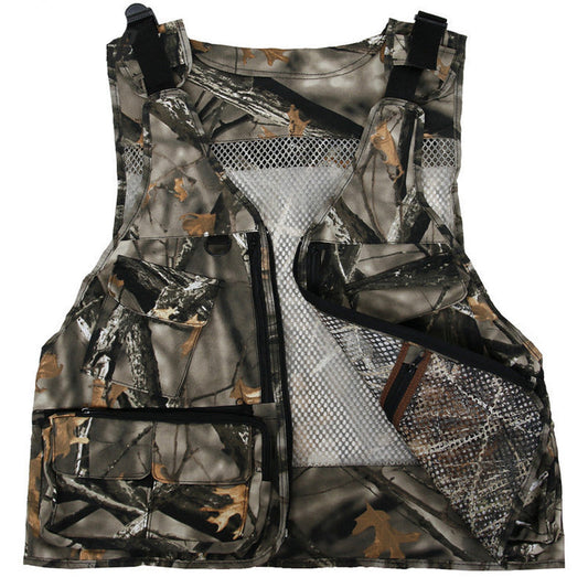 Outdoor Hunting Versatile Camuflage Men CS Cotton Camouflage Tactical Vest Training Field Equipment-tactical gears-Biu Blaster-Uenel
