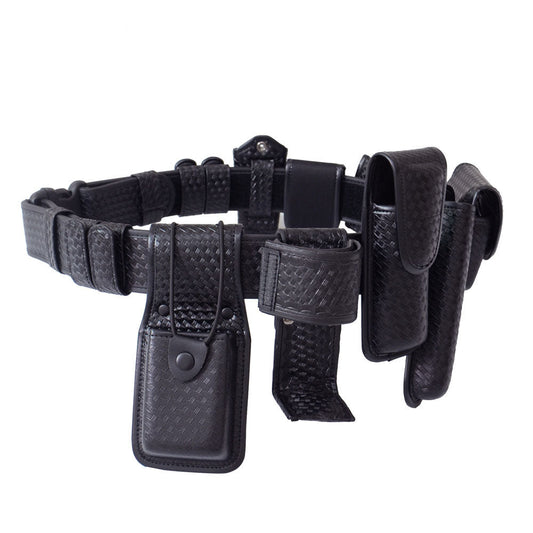 Outdoor Waist Belt with 10pcs Hang Bag Training Military Fans Tactical Belt Pouch-Biu Blaster- Biu Blaster