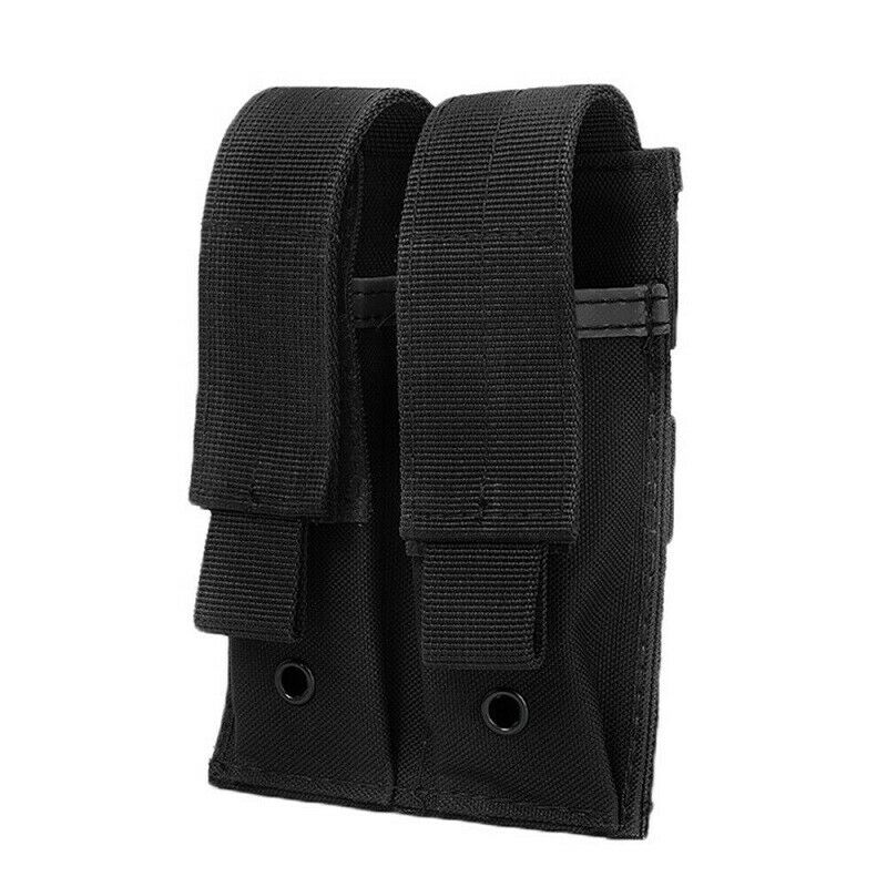 Tactical Molle Belt Double Mag Pouch-pouch-Biu Blaster-black-Biu Blaster