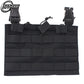 Tactical MOLLE Front Flap Tactical Vest Triple Front Panel-tactical gears-Biu Blaster-c-Uenel