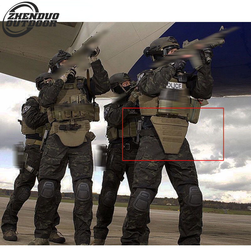 Tactical Vest Jockstrap Aprons Precision LAP Panel-Biu Blaster- Biu Blaster